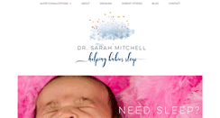 Desktop Screenshot of helpingbabiessleep.com